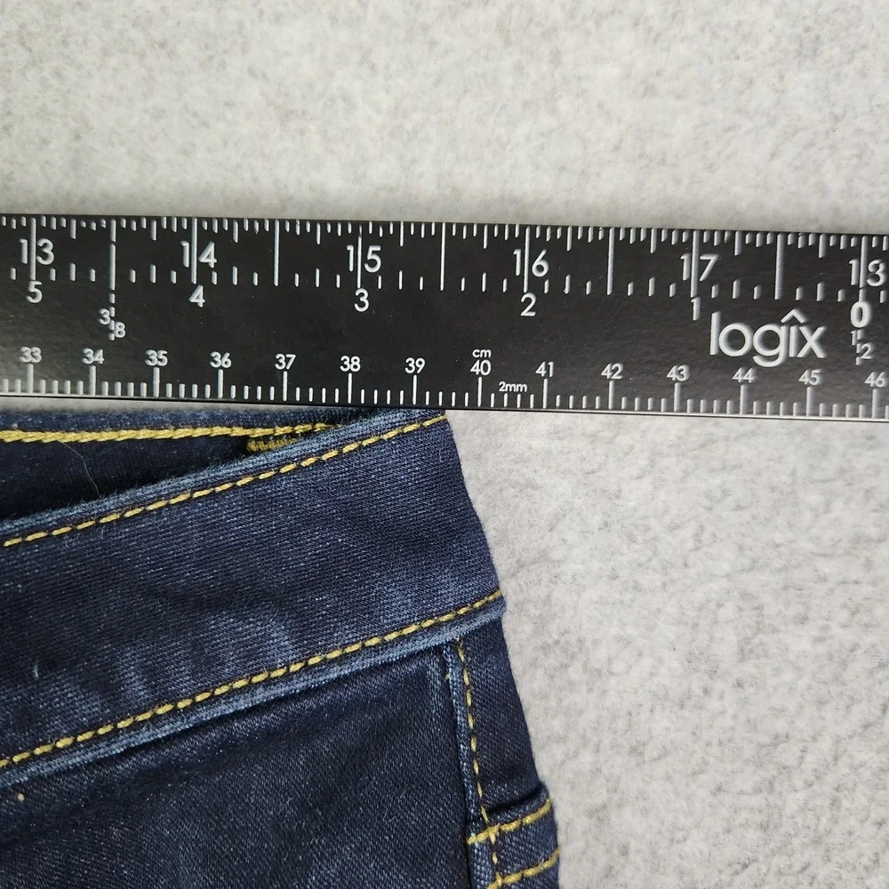 Michael Kors Jeans Womens 31W Blue Denim Dark Wash Indigo High Rise Selma Skinny
